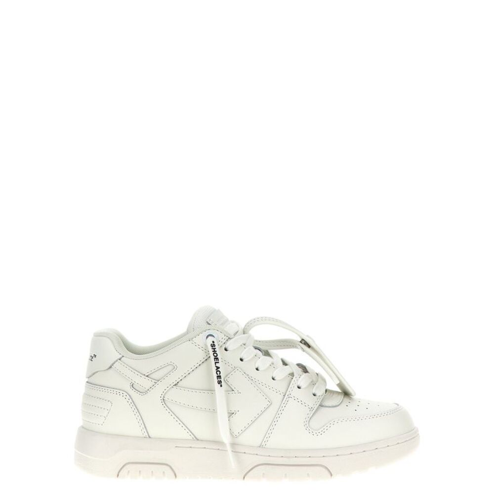 Off-White White Calfskin Low Top Men's Sneakers